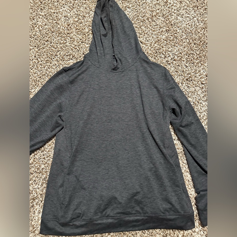 Men's Gray Performance Hoodie